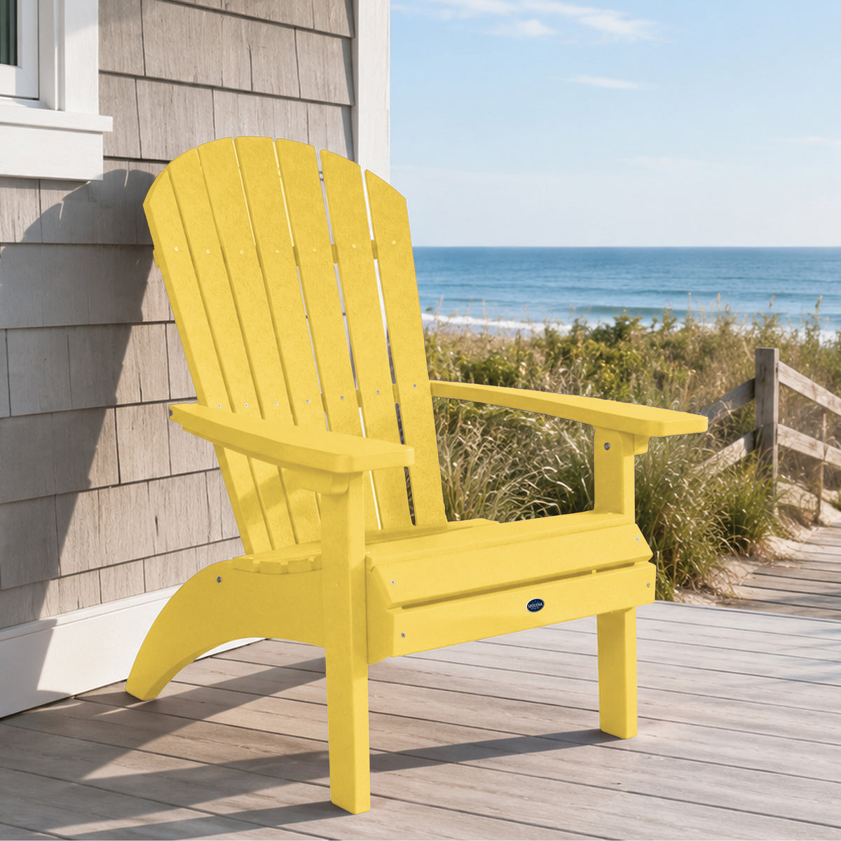 Sunrise Coast Waterfall Comfort Height Adirondack Chair