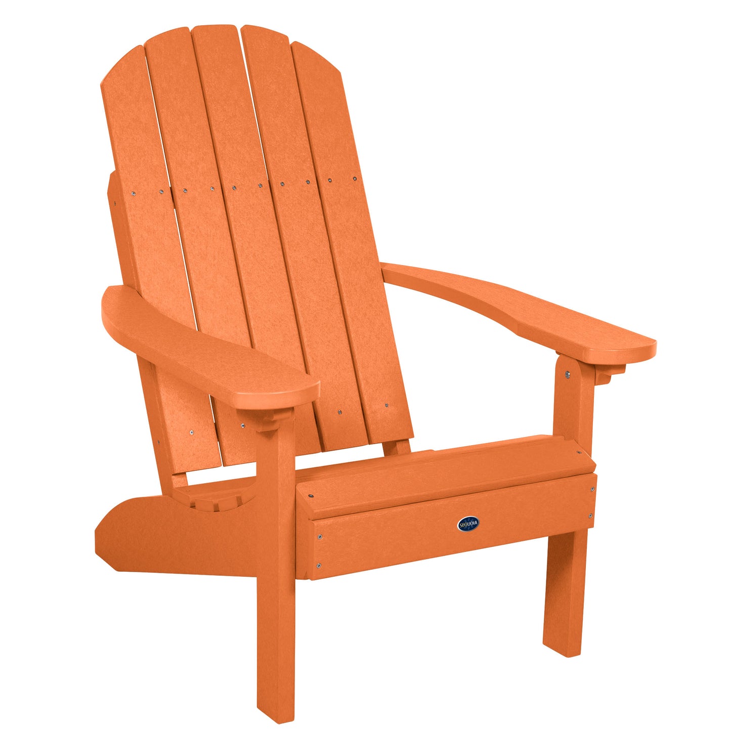 Sunrise Coast classic Adirondack chair in Citrus Orange