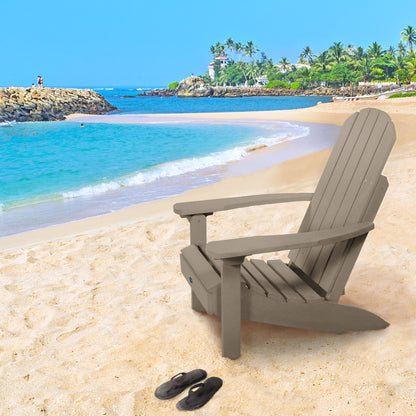 Tan Sunrise Coast classic Adirondack chair  on beach