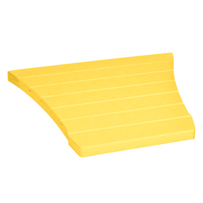 Sunrise Coast comfort height connecting table in Sunbeam Yellow