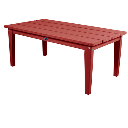 Sunrise Coast conversation table in Boathouse Red
