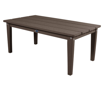Sunrise Coast conversation table in Mangrove Brown