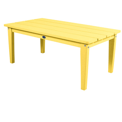 Sunrise Coast conversation table in Sunbeam Yellow