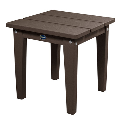 Sunrise Coast small side table in Mangrove Brown