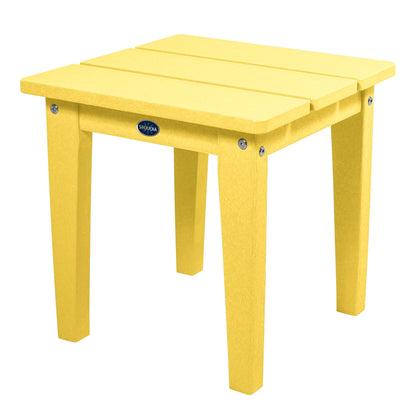 Sunrise Coast small side table in Sunbeam Yellow