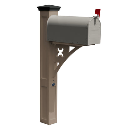 Sunrise Coast Single Mailbox Post