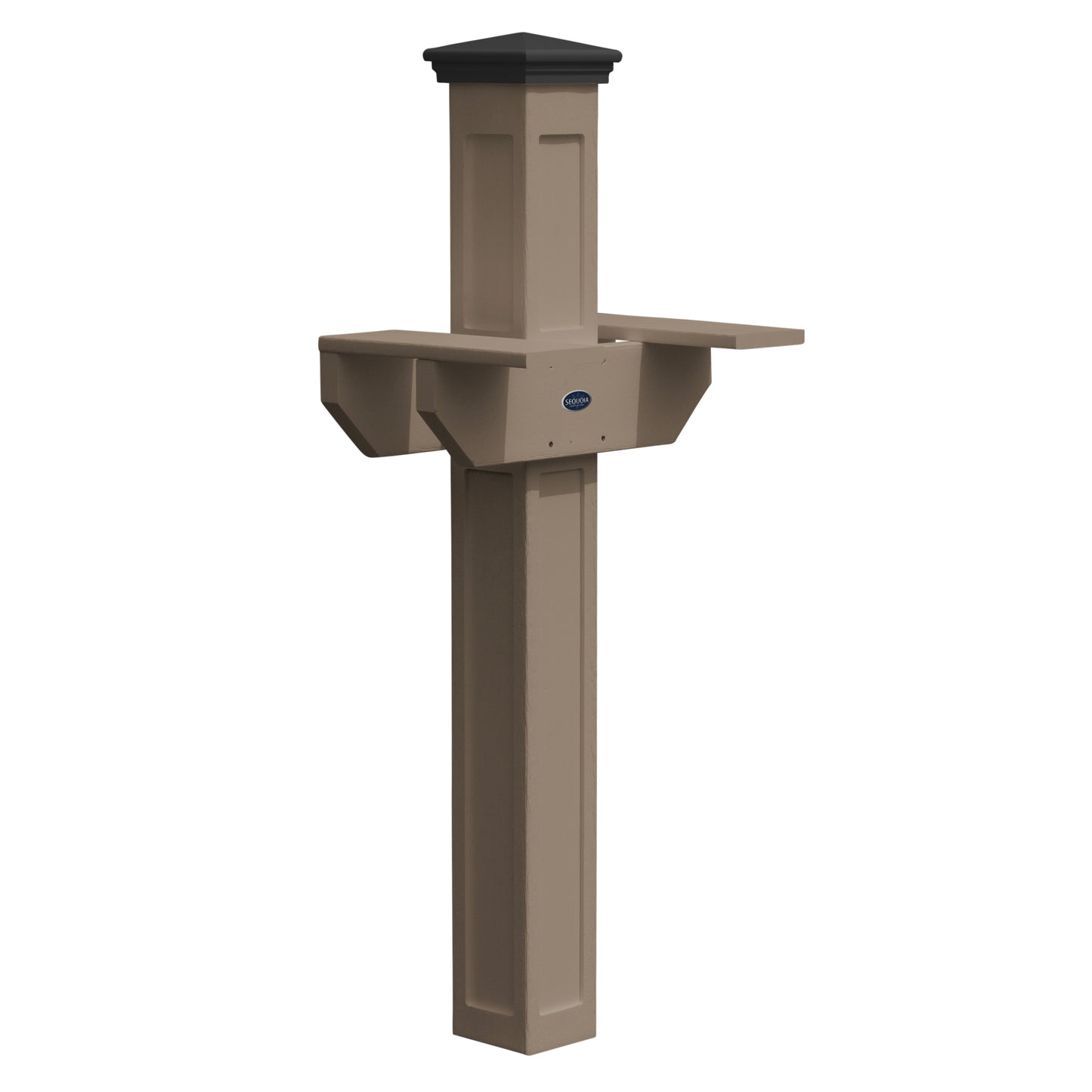 Sunrise Coast Double Mailbox Post