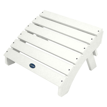 Sunrise Coast folding ottoman in Coconut White