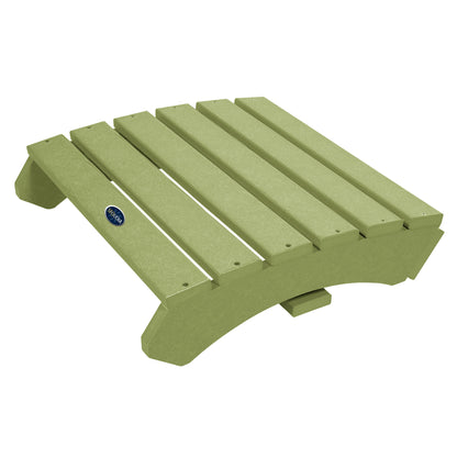Green Sunrise Coast ottoman folded up