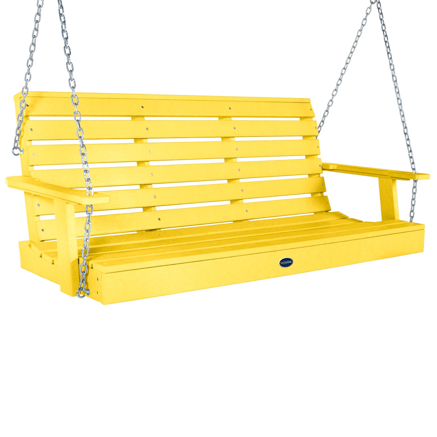 Sunrise Coast 5ft porch swing in Sunbeam Yellow