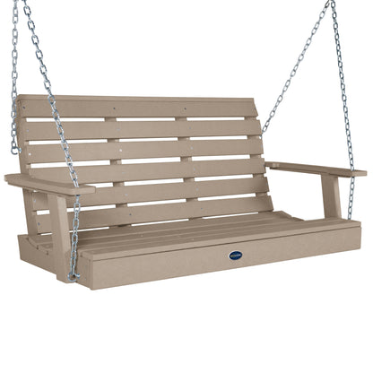 Sunrise Coast 4ft porch swing in Cabana Tan