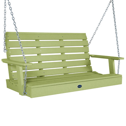 Sunrise Coast 4ft porch swing in Palm Green