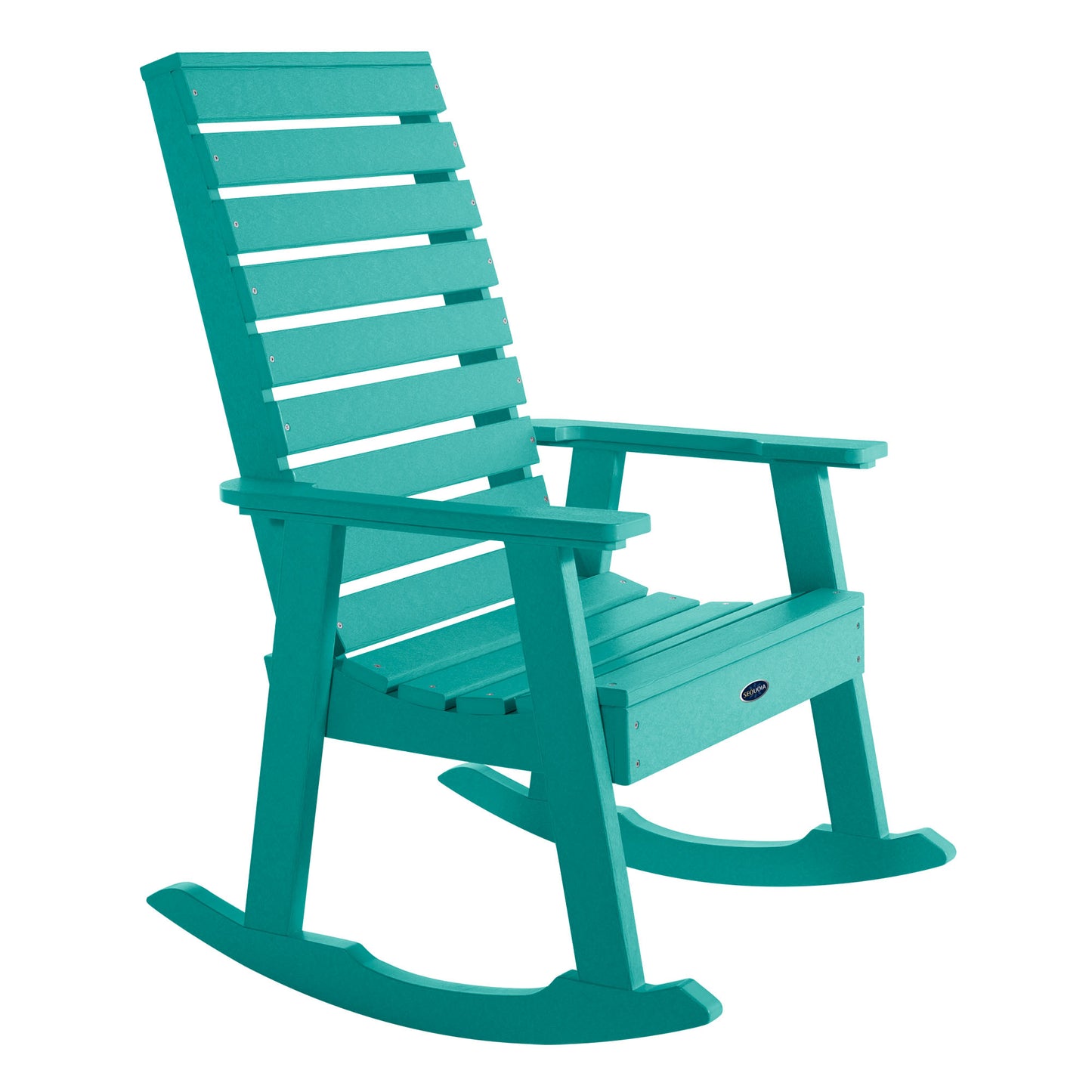 Sunrise Coast rocking chair in Seaglass Blue