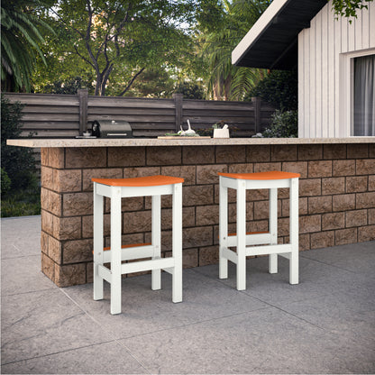 Sunrise Coast Backless Bar-Height Stool