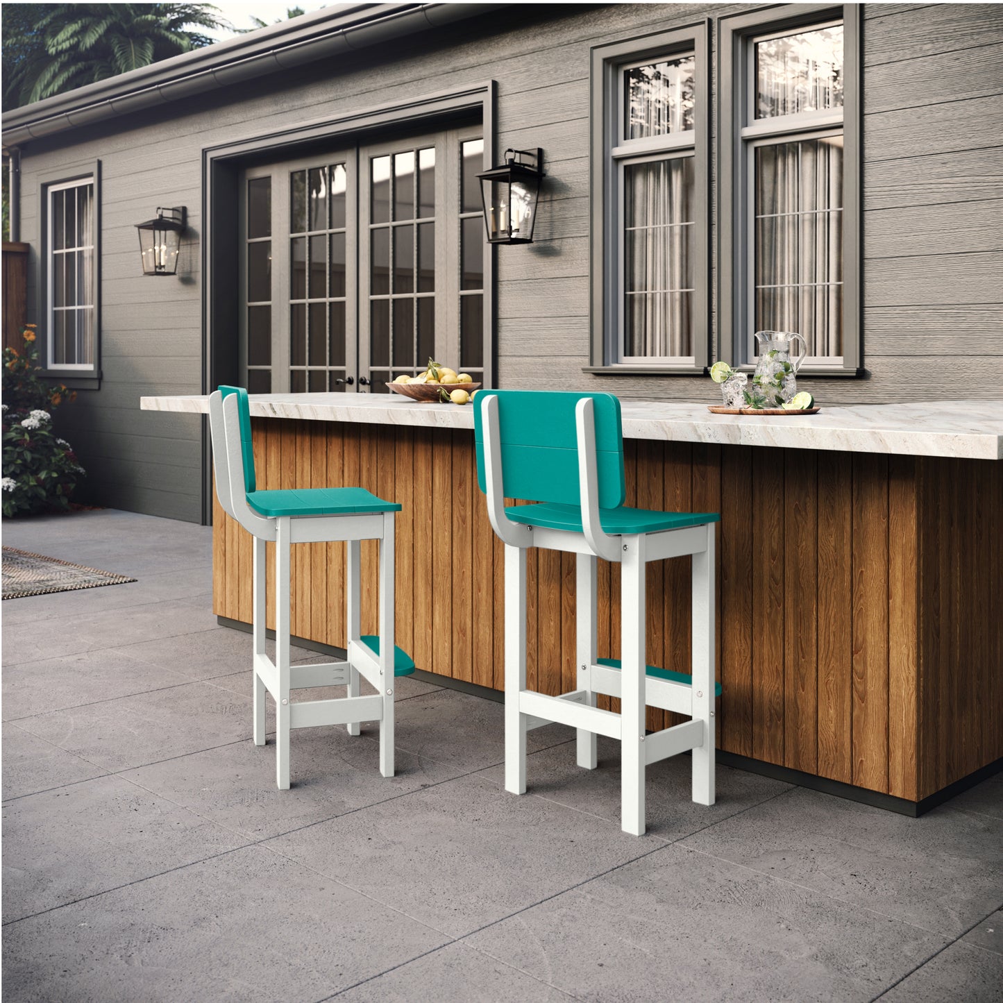 Sunrise Coast Bar-Height Stool
