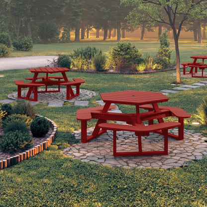 Sunrise Coast Hexagon Picnic Table