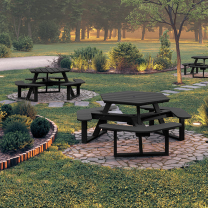 Sunrise Coast Hexagon Picnic Table