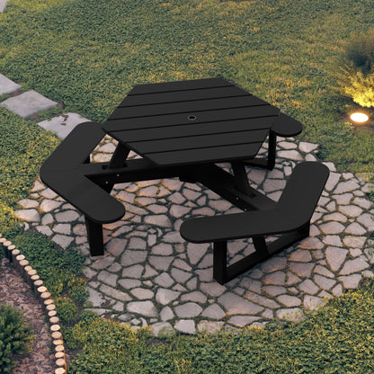 Sunrise Coast Hexagon Picnic Table