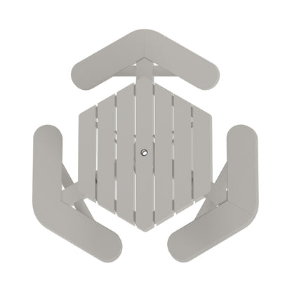 Sunrise Coast Hexagon Picnic Table