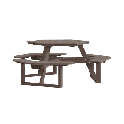 Sunrise Coast Hexagon Picnic Table
