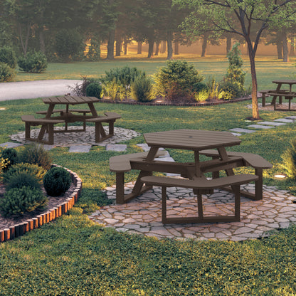 Sunrise Coast Hexagon Picnic Table