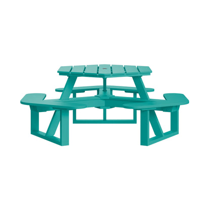 Sunrise Coast Hexagon Picnic Table