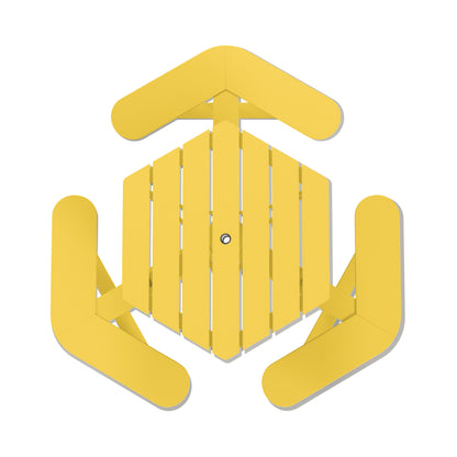 Sunrise Coast Hexagon Picnic Table