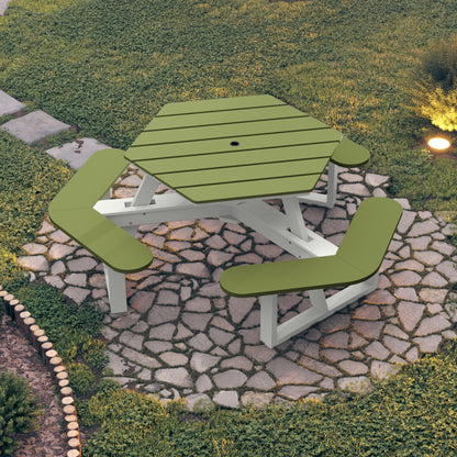 Sunrise Coast Hexagon Picnic Table
