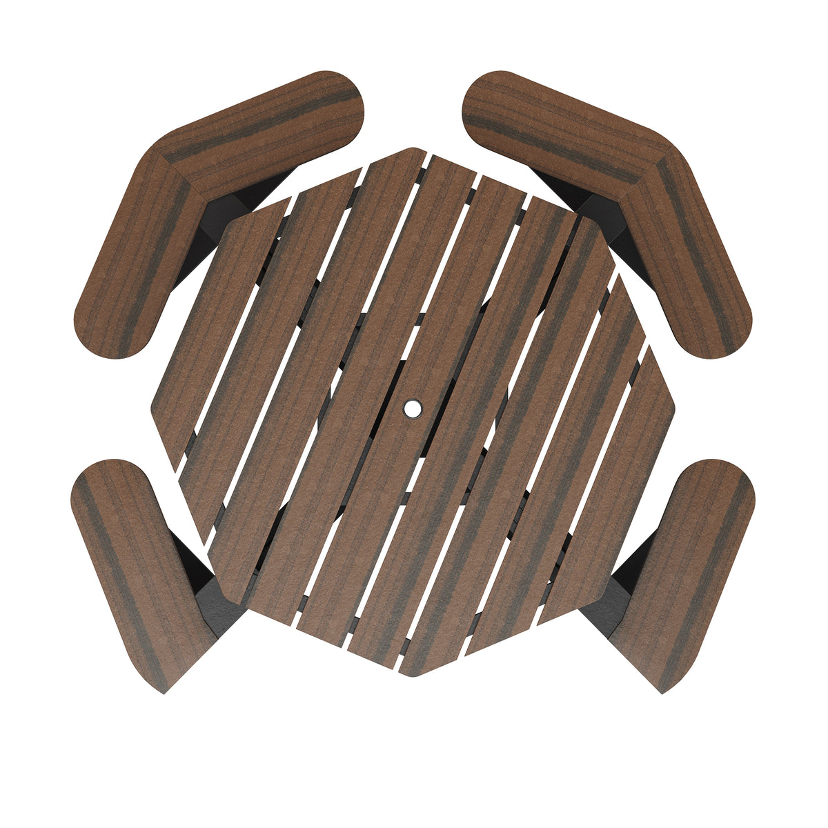 Sunrise Coast Octagon Picnic Table - ADA Compliant
