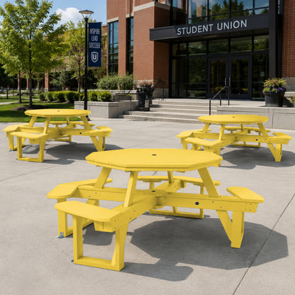 Sunrise Coast Octagon Picnic Table - ADA Compliant