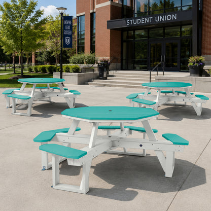 Sunrise Coast Octagon Picnic Table - ADA Compliant